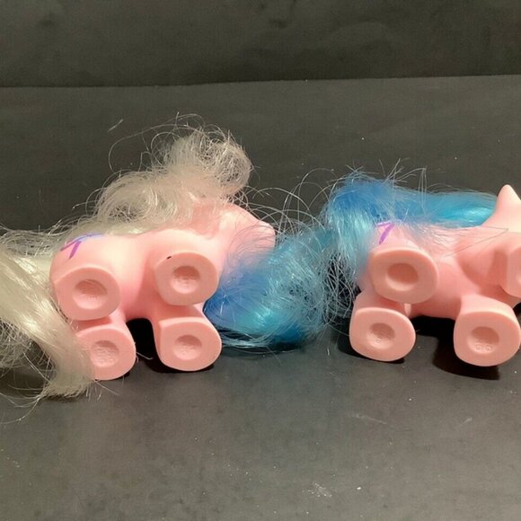 HASBRO My Little Pony 7 VINTAGE & RARE Minis & Large 1983 - 1989 LOOK!! - Picture 3 of 12